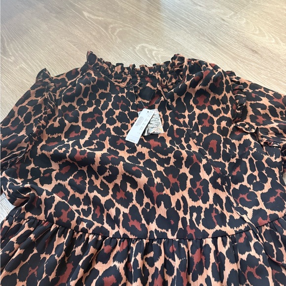 J. Crew Leopard Print Dress - Picture 2 of 4